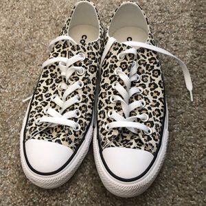Womens leopard print converse